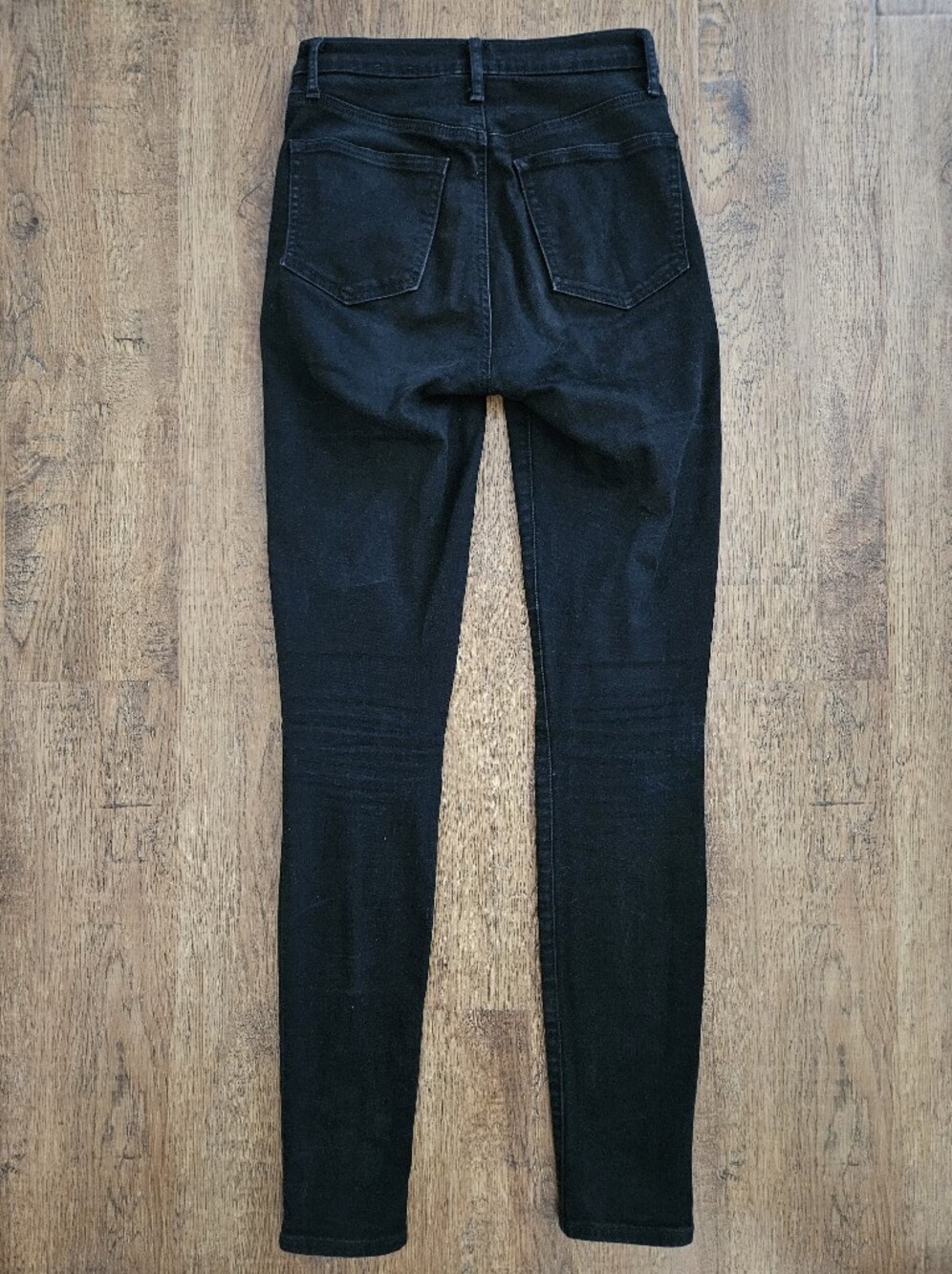 GAP High-Rise Black Skinny Women's Jeans, Size 2T, Inseam 30 - Picture 5 of 9